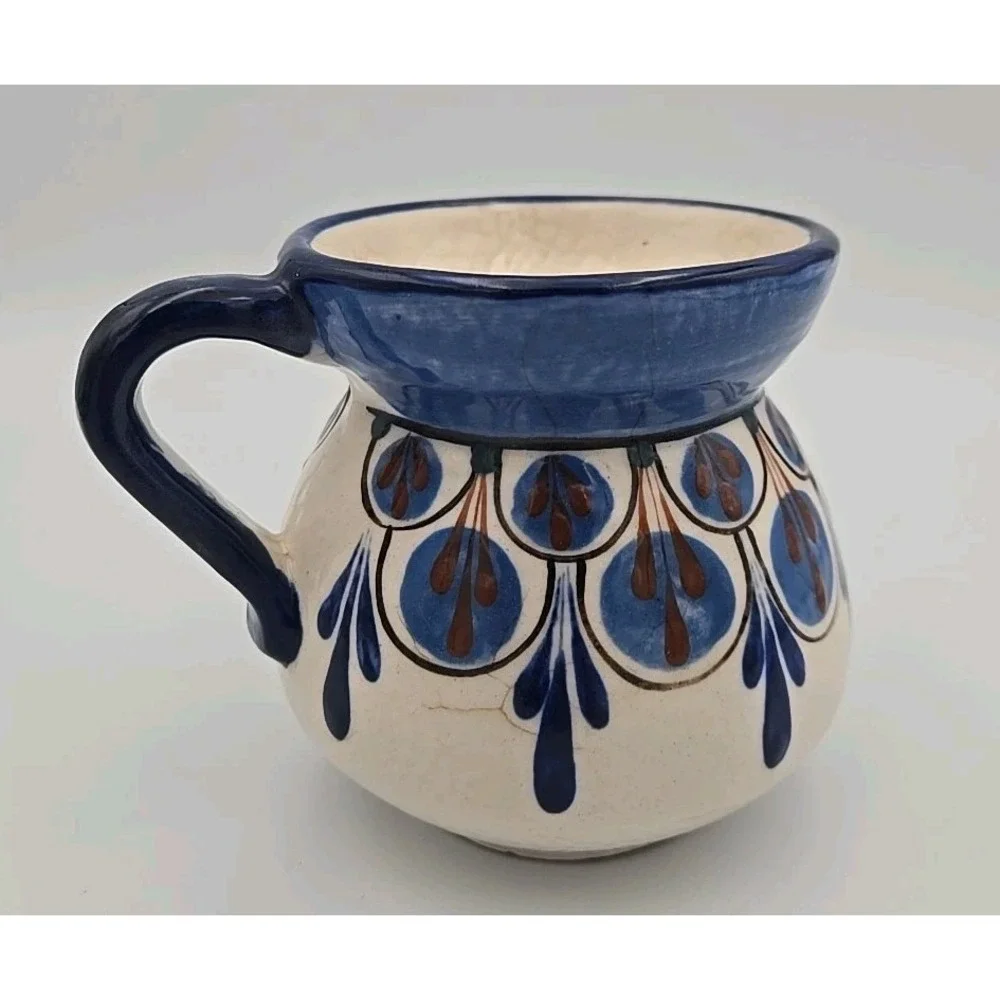 Ken Edwards Guate Mayan Pottery Coffee Tea‎ Cup